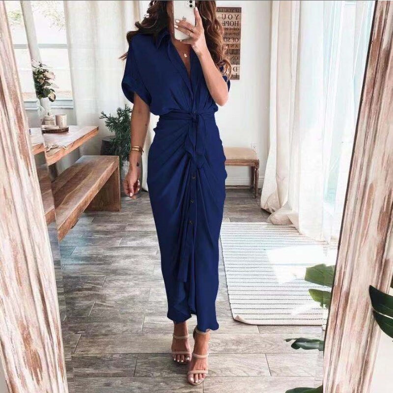 Women Dresses 2023 Summer Vintage Maxi Sexy Deep V-Neck Long Sleeve Boho Print Long Dresses Female Beach Cover Up Elegant Robe